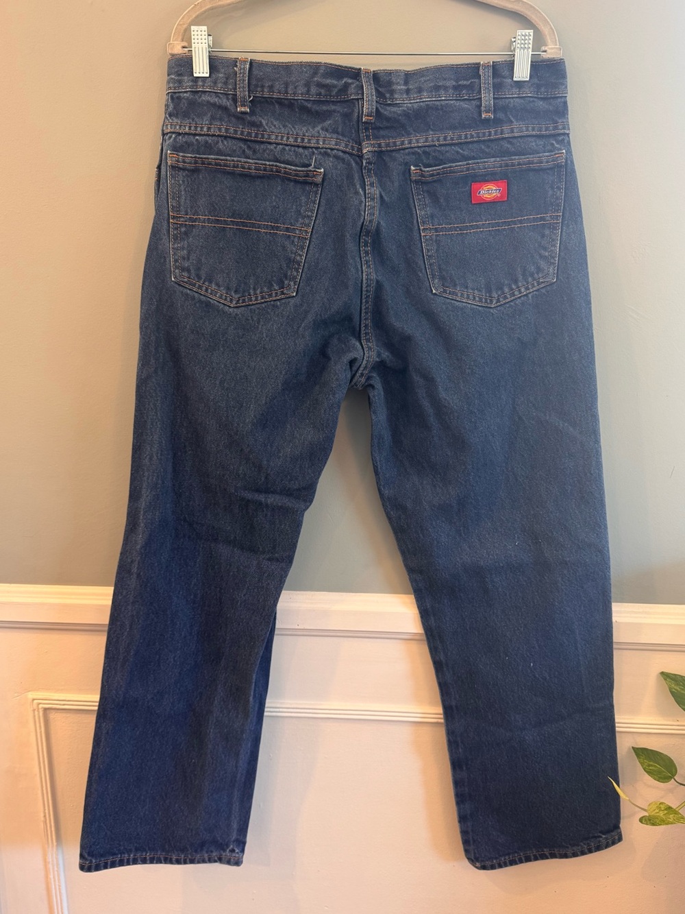 Dickies Regular Fit Work Jeans Men’s 36x30 Blue Denim Casual Carpenter Pants